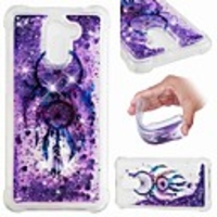 Case For Huawei Huawei P20 / Huawei P20 Pro / Huawei P20 lite Shockproof / Flowing Liquid / Transparent Back Cover Dream Catcher / Glitter Shine Soft TPU