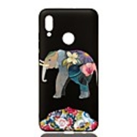Case For Huawei Huawei P20 / Huawei P20 Pro / Huawei P20 lite Shockproof / Frosted / Pattern Back Cover Animal TPU / P10 Lite / P10
