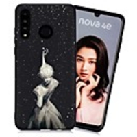 Case For Huawei Huawei P20 / Huawei P20 Pro / Huawei P20 lite Shockproof / Frosted / Pattern Back Cover Sexy Lady TPU