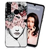 Case For Huawei Huawei P20 / Huawei P20 Pro / Huawei P20 lite Shockproof / Frosted / Pattern Back Cover Sexy Lady TPU