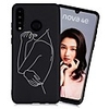 Case For Huawei Huawei P20 / Huawei P20 Pro / Huawei P20 lite Shockproof / Frosted / Pattern Back Cover Tile TPU