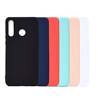 Case For Huawei Huawei P20 / Huawei P20 Pro / Huawei P20 lite Shockproof / Frosted Back Cover Solid Colored Soft TPU / P10 Lite / P10 miniinthebox