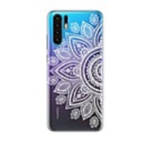 Case For Huawei Huawei P20 / Huawei P20 Pro / Huawei P20 lite Shockproof / Transparent / Pattern Back Cover Flower Soft TPU / P10 Lite / P10