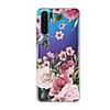 Case For Huawei Huawei P20 / Huawei P20 Pro / Huawei P20 lite Shockproof / Transparent / Pattern Back Cover Flower TPU / P10 Lite / P10