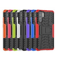 Case For Huawei Huawei P20 / Huawei P20 Pro / Huawei P20 lite Shockproof / with Stand Back Cover Armor Hard PC