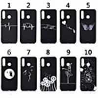 Case For Huawei Huawei P20 / Huawei P20 Pro / Huawei P20 lite Translucent / Pattern Back Cover Animal / Cartoon Soft TPU