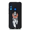 Case For Huawei Huawei P20 / Huawei P20 Pro / Huawei P20 lite Ultra-thin / Frosted Back Cover Feathers TPU