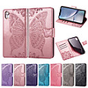 Case For Huawei Huawei P20 / Huawei P20 Pro / Huawei P20 lite Wallet / Card Holder / with Stand Full Body Cases Butterfly / Flower Soft PU Leather
