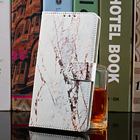 Case For Huawei Huawei P20 / Huawei P20 Pro / Huawei P20 lite Wallet / Card Holder / with Stand Full Body Cases Marble Hard PU Leather