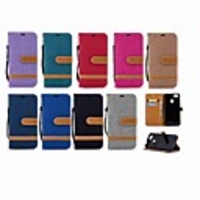 Case For Huawei Huawei P20 / Huawei P20 Pro / Huawei P20 lite Wallet / Card Holder / with Stand Full Body Cases Solid Colored Hard Textile / P10 Plus / P10 Lite / P10