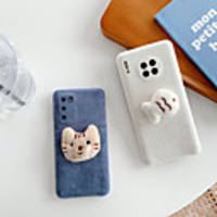 Case For Huawei Huawei P20 / Huawei P20 Pro / Huawei P30 Shockproof Back Cover Animal / 3D Cartoon TPU