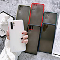Case For Huawei Huawei P20 / Huawei P30 / Huawei P30 Pro Translucent Back Cover Solid Colored TPU