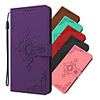 Case For Huawei Huawei P20 lite / Huawei P30 Lite / Huawei P smart Card Holder / Shockproof / with Stand Full Body Cases Solid Colored / Flower PU Leather / TPU