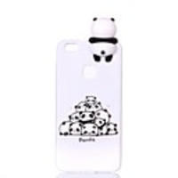 Case For Huawei Huawei P20 lite / P10 Lite / P10 Pattern / DIY Back Cover Cartoon / Panda Soft TPU