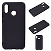 Case For Huawei Huawei P20 lite Ultra-thin Back Cover Solid Colored Soft TPU