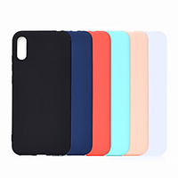 Case For Huawei Huawei P20 Pro / Huawei P20 lite / Huawei P30 Frosted Back Cover Solid Colored TPU