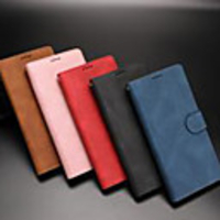 Case For Huawei Huawei P30 / Huawei P30 Lite / HUAWEI P40 Shockproof Full Body Cases Solid Colored PU Leather
