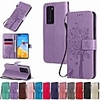 Case For Huawei Huawei P30 / Huawei P30 Pro / Honor 10 Lite Wallet / Card Holder / with Stand Full Body Cases Solid Colored PU Leather / TPU