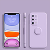 Case For Huawei Huawei P30 / Huawei P30 Pro / Huawei Mate 20 pro Shockproof / Ring Holder Full Body Cases Solid Colored Silicone