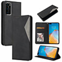 Case For Huawei Huawei P30 / Huawei P30 Pro / Huawei P30 Lite Card Holder / Flip Full Body Cases Solid Colored PU Leather