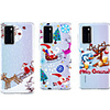 Case For Huawei Huawei P30 / Huawei P30 Pro / Huawei P30 Lite Shockproof / Transparent Back Cover Christmas TPU