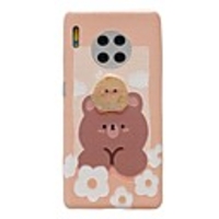 Case For Huawei Huawei P30 / Huawei P30 Pro / HUAWEI P40 Shockproof / Pattern Back Cover Animal / Cartoon Silicone
