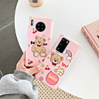 Case For Huawei Huawei P30 / Huawei P30 Pro / HUAWEI P40 Shockproof Back Cover Animal / Cartoon TPU