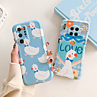 Case For Huawei Huawei P30 / Huawei P30 Pro / HUAWEI P40 Shockproof Back Cover Cartoon Silicone