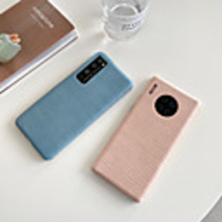 Case For Huawei Huawei P30 / Huawei P30 Pro / HUAWEI P40 Shockproof Back Cover Lines / Waves TPU