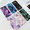 Case For Huawei Huawei P30 / Huawei P30 Pro / HUAWEI P40 Shockproof Back Cover Lines / Waves TPU
