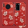 Case For Huawei Huawei P30 / Huawei P30 Pro / HUAWEI P40 Shockproof Back Cover Word / Phrase TPU