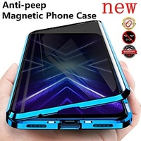 Case For Huawei Huawei P30 Pro / Huawei Mate 20 pro / HUAWEI P40 Pro Shockproof / Anti peep Full Body Cases Solid Colored PC / Metal