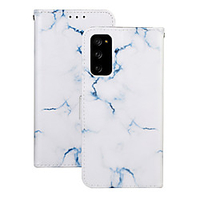 Case For Huawei HUAWEI P40 / HUAWEI P30 Pro / Huawei P30 Shockproof Full Body Cases Marble PU Leather / TPU