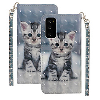 Case For Huawei HUAWEI P40 / HUAWEI P40 Pro / Huawei P20 Shockproof Full Body Cases Animal PU Leather / TPU