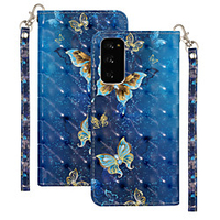 Case For Huawei HUAWEI P40 / HUAWEI P40 Pro / Huawei P20 Shockproof Full Body Cases Butterfly / Animal PU Leather / TPU
