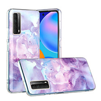 Case For Huawei HUAWEI P40 / HUAWEI P40 Pro / Huawei P30 Shockproof Back Cover Color Gradient TPU