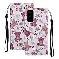 Case For Huawei HUAWEI P40 / HUAWEI P40 Pro / Huawei P30 Shockproof Full Body Cases Animal / Cartoon PU Leather / TPU