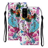 Case For Huawei HUAWEI P40 / HUAWEI P40 Pro / Huawei P30 Shockproof Full Body Cases Animal / Flower PU Leather / TPU