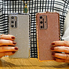 Case For Huawei HUAWEI P40 / HUAWEI P40 PRO Shockproof / Rhinestone Bumper Solid Colored Metal