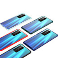 Case For Huawei HUAWEI P40 / HUAWEI P40 PRO Translucent Back Cover Solid Colored TPU / PC