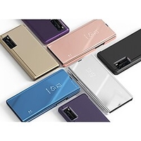 Case For Huawei Huawei P40 / P40 Pro /P40 lite/P30/P30 Pro/P30 lite/Mate30/Mate30Pro/Mate20 Shockproof / Plating / Mirror Full Body Cases Solid Colored PU Leather miniinthebox