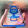 Case For Huawei Mate 10 / Mate 10 lite / Huawei Mate 20 lite Plating / Ring Holder / Ultra-thin Back Cover Solid Colored Soft TPU / Transparent