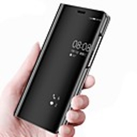 Case For Huawei Mate 10 / Mate 10 pro / Mate 10 lite with Stand / Mirror / Flip Full Body Cases Solid Colored Hard PU Leather / Mate 9 Pro