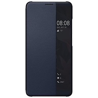 Case For Huawei Mate 10 / Mate 10 pro / Mate 9 with Windows Flip Translucent Full Body Cases Hard PU Leather Mate 9 Pro Luxury Leather Hard PC Window View Smart Clear View Flip Phone Case miniinthebox