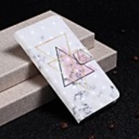 Case For Huawei Mate 10 lite / Huawei Mate 20 lite / Huawei Mate 20 pro Wallet / Card Holder / Shockproof Full Body Cases Marble Hard PU Leather