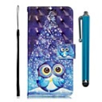 Case For Huawei Mate 10 lite / Huawei Mate 20 lite / Huawei Mate 20 pro Wallet / Card Holder / with Stand Full Body Cases Animal PU Leather / TPU