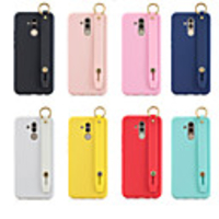 Case For Huawei Mate 10 lite / Huawei Mate 20 lite / Huawei Mate 20 pro with Stand / Frosted Back Cover Solid Colored TPU