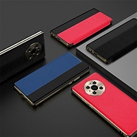 Case For Huawei Mate 40 / Mate 40 Pro / Mate 40 Pro Shockproof Full Body Cases Solid Colored Genuine Leather miniinthebox