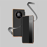 Case For Huawei Mate 40 Pro / Mate 40 / Mate 40 Pro Shockproof Full Body Cases Solid Colored Genuine Leather