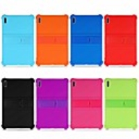 Case For Huawei MatePad Pro T8 MediaPad M6 10.8 M6 8.4 Honor V6 M5 Lite 10 M5 10 (Pro) M3 Lite 8 M5 Lite 10 T3 T5 10 Shockproof with Stand Back Cover Solid Colored Silicone